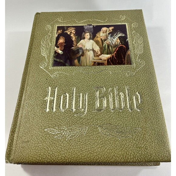 1971 Holy Bible Family Heirloom Blank Master Reference Edition Red Letter - Picture 9 of 13